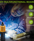 Welder using Universal Skid Steer Quick Tach Conversion Adapter Weld On Bobtach Plate For Bucket Tractor Attachments