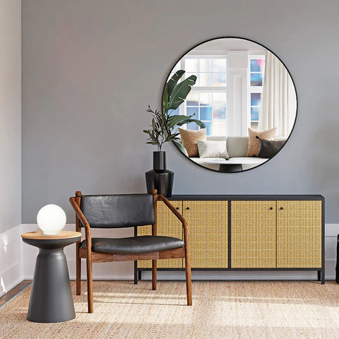 Rondo Round Table Lamp With Glass Ball Shade For Living Room Bedroom Dorm Or Office 60W 8 Inch White Frosted Opal Globe Light on side table.