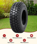 4.10/3.50-6 Tires With Heavy Duty Inner Tubes For 4 Wheelers ATVs Go Karts Lawn Mowers Snow Blowers Tractors Hand Trucks Trolleys