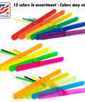 Multi-color plastic propellers from Totally Rad Flying Helicopter Prop Hand Spinner Set, Made In USA, 10 Pack, STEM Toy.