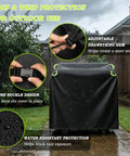 Char Griller Gravity 980 Grill Cover 2021 2026 Tough As Nails Weather Resistant Outdoor BBQ Shield protecting grill in rain
