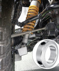 Heavy Duty Aluminum Shaft Collar Set Screw Clamping Collars 22mm Bore Seven Eighths Inch Silver in vehicle suspension