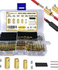 All In One Wire Connector Kit With 4 6 8 10 AWG Quick Wiring Terminals 70 Screws 35 Heat Shrink Tubes And 3 Wrenches