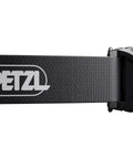 Side view of Tikkina Compact Headlamp With 300 Lumen Brightness For Hiking Climbing Running And Camping, showing adjustable strap