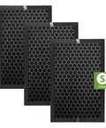 3 Pack HRFSC1 Replacement Filter S Activated Carbon For Honeywell HPA Series Air Purifiers Including HPA3000 PowerPlus And HPA5000 Insight