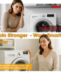 Comparison of washing machine performance before and after using Beefed Up All In One Washer Pulley Clutch Kit With 21 Inch Drive Belt Replacement.
