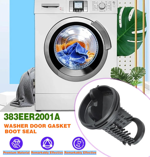 Washer Drain Pump Filter Assembly For LG Kenmore Washers Replacement AP4440367 383EER2001A black plastic filter part