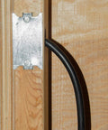Saf Te Plate Protectors For Cables And Plastic Pipes, One And A Half Inch By Six Inch, 50 Count on wood stud with cable