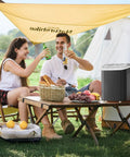 Top Notch Portable Ice Maker Creating Nine Bullet Cubes In Six Minutes, portable ice maker setup enhancing outdoor drink enjoyment.