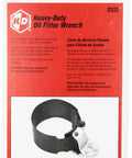 Heavy Duty Oil Filter Wrench For Trucks, Fits 5 1/4 To 5 3/4 Inches, 1/2 Inch Drive, Extra Wide 1 1/2 Inch Band For Strong Grip