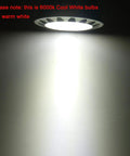 MR16 LED Bulbs 5W 6000K Daylight For 12V GU5.3 Low Voltage Track And Landscape Lighting Not Dimmable 450 Lumens 38 Degree Beam