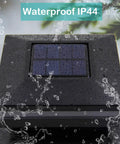 Close-up of Solar Cap Lights For Fence Deck Or Patio 15 Lumen Warm White SMD LED Outdoor Post Lamps, weatherproof IP44