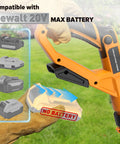 12 Inch Cordless Weed Eater No Battery Included Compatible With 20V Max Battery Automatic Line Feed 4 Spool Trimmer display