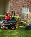 Heavy Duty Lawn Roller Drum For Push Or Tow Behind Tractor, Rust Resistant Powder Coated Metal Frame, Ideal For Garden