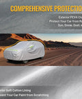 All Weather SUV Car Cover 6 Layer Heavy Duty Waterproof With Inner Cotton Lining 188 To 198 Inch Universal Fit shown on SUV