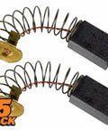 Toledo Replacement Motor Brushes 5 Sets For Ridgid 300 And 535 Pipe Threader, durable carbon brushes in 5 pack for tool upgrade.
