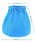10 Pack Cloth Filter Bags VRC2 For 1.5 To 3.2 Gallon Wet Dry Vacuums Compatible With Armor All AA155 AA256 AA255 And Other Small Shop Vac Models Replacement Cloth Filtration, blue cloth filter bag dimensions.