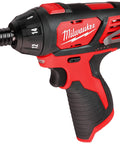 12-Volt Cordless One Quarter Inch Hex Screwdriver, M12 Lithium-Ion Power Tool, Tool Only, Compact, Lightweight, High Torque For Quick Driving, No Battery, Perfect For DIY And Pro Jobs