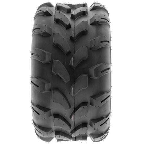 Two Pack Off Road Tires For ATVs And Lawn Mowers 20x10-8 And 20x10x8 6 Ply Directional Knobby Tread For Mud Sand Rocks