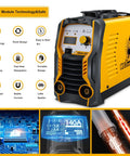 Compact Dual Voltage MMA Welder 110/220V With 250A Arc Stick, IGBT Inverter, Digital LCD Display and Features