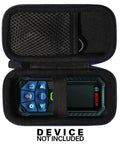 Rugged Carry Case For Bosch Laser Measure GLM165-25G Green-Beam And Blaze Series Grab-And-Go Protection Keeps Your Laser Safe On The Move Semi-Hard Shell Organizes And Protects GLM165-25G GLM27CGL 165 Blaze Also Fits GLM165-22 Blaze GLM20 GLM50 black PEVA case with laser measure inside