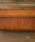 Weathered mailbox with Rust Activator For Metal Effects 1 Gal PA904 Water Based Acidic Solution to pre-treat iron paint.