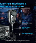 Beefy 10 Meter Ham Radio Transmitter with 300W PEP Output, featuring SRA 198 Microphone and built-in cooling fan for long range contacts.