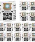 15 Pack Vacuum Bags For 5 To 8 Gallon Vacuums Type E 90661 9066133 Type H 90671 9067133 Type U 90304 Disposable Collection Filter Bags