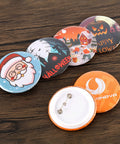 DIY Button Maker Kit 32mm Badge Press Machine With 1000 Button Blanks Circle Cutter For Fast Custom Pins Create Your Own Badges