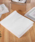 100 Piece White EPE Foam Pouches For Fragile Items Lightweight Shock Absorbing Cushion Bags For Safe Packing And Shipping