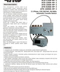 Automatic Transfer Switch 125 Amp 120 208 Volt 50 60 Hz Four Pole With Low Noise Smooth Motor Drive With Control Panel