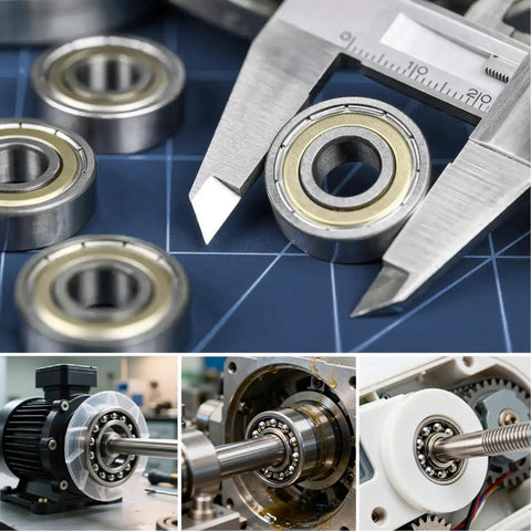 608ZZ Dope Ball Bearing Kit, 200 Pieces, 8x22x7mm carbon steel bearings with caliper and machine applications