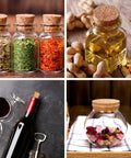Assorted Tapered Cork Stoppers Set, 25 Pieces, Five Sizes From 17Mm To 63Mm sealing jars and bottles with natural cork.