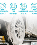 PF22 Foam Cannon With Wide Mouth 32 Oz Bottle For Pressure Washer Ideal For Home And Pro Car Washes And Commercial Grade Use