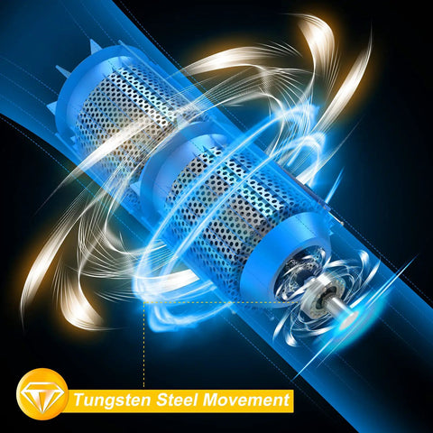 Heavy Duty 18 Piece Pneumatic Air Die Grinder Rig Delivering Badass 70000 RPM Torque detailed view of tungsten steel movement.