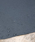 All Around Multi Purpose Recycled PVC Floor Mat For Indoor And Outdoor Use Go To Entryways Garages Kitchens And Patios Durable Water Resistant Dirt Shield 24 By 36 Inches Black with water droplets