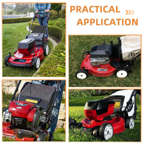 2-Set Beefed-Up 8 Inch Wheel Plastic Gear Assembly With Pinion Gear Kit installed on Toro Recycler lawn mowers