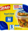 Medium 24 Oz Rectangular Food Storage Containers With Lids BPA Free Plastic Leak Resistant Lids Microwave Dishwasher Safe