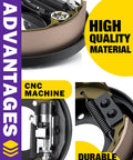 Direct OEM Fit Golf Cart Brake Assembly Kit showing high-quality CNC machined components and durable materials