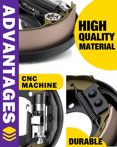 Direct OEM Fit Golf Cart Brake Assembly Kit showing high-quality CNC machined components and durable materials