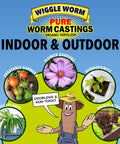 Pure Organic Mineral Dense Worm Castings Fertilizer For Rich Soil, Better Aeration, Water Retention, Plant Growth Boost, 30 Lbs