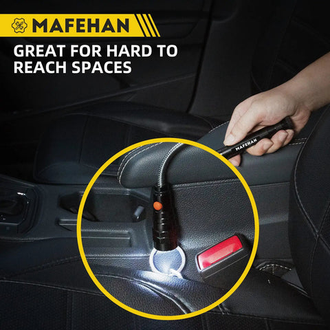 Magnetic Pickup Tool With LED Light And Flexible Neck, Telescoping Retrieval Tool Extends Up To 30 Inches For Screws Bolts Nuts In Tight Spaces, Perfect Gift For Men Dad Husband