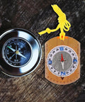 Orienteering Compass For Hiking And Survival With Lanyard Must Have Portable Outdoor Navigation Tool For Camping And Backpacking Durable Acrylic