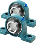 2 Pack Pillow Block Bearings UCP208-24 Chrome Steel Mounted Pillow Block Bearings With One And A Half Inch Bore ISO 9001 2015 Certified