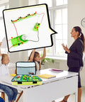 Teacher and students using Awesome Hands On Electricity And Magnetism Science Kit For Kids And Students Basic Circuit Learning Starter STEM Set