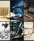Premium 6-Piece Screw Extractor Kit Made From Tough HSS Steel To Fix Stripped Bolts, Damaged Screws, And Nuts For Daily Repairs And Heavy Auto Jobs Without Hassle. 6-piece HSS screw extractor kit for stripped bolts and screws, used with drill