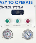 Control panel of Heavy Duty Portable Air Conditioner Rock Solid Industrial Spot Cooler With Killer 61000 BTU Cooling