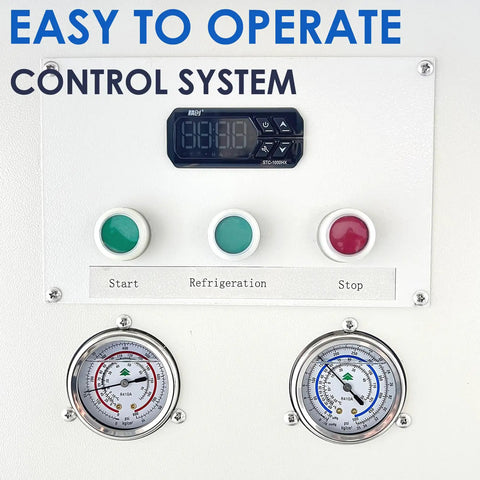 Control panel of Heavy Duty Portable Air Conditioner Rock Solid Industrial Spot Cooler With Killer 61000 BTU Cooling