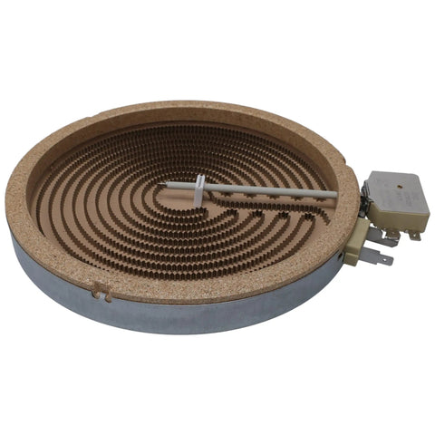 9 Inch Radiant Surface Element Replacement for Electric Ranges, Model Specific Fit Not Universal, 240V 2000W, side view