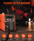 35 Amp Plasma Cutter CUT35i 110V HF IGBT Inverter Technology Plasma Cutting Machine With PT-31 Torch in action cutting metal